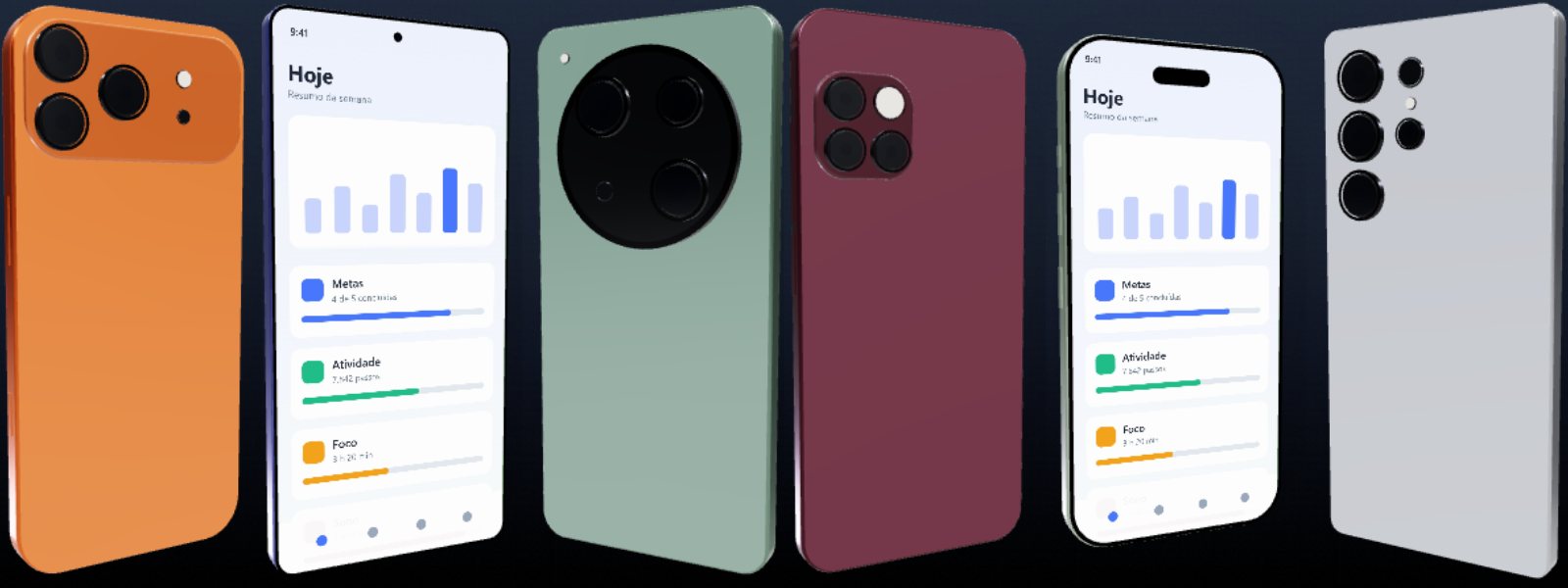 Front and back of Showmock 3D devices